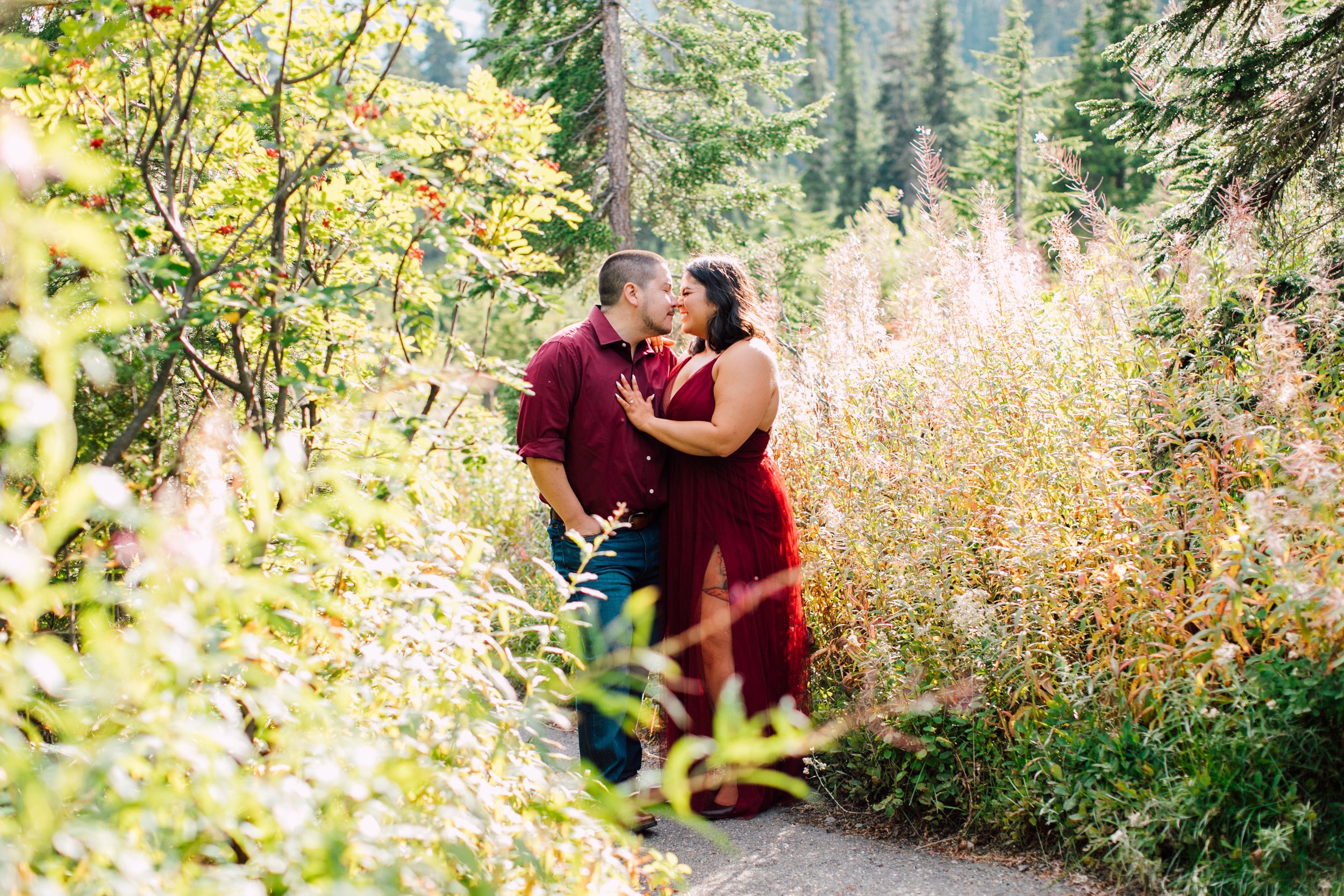 Bellingham Engagement Photographer Katheryn Moran Picture Lake Mount Baker Engagement Olivia Sean