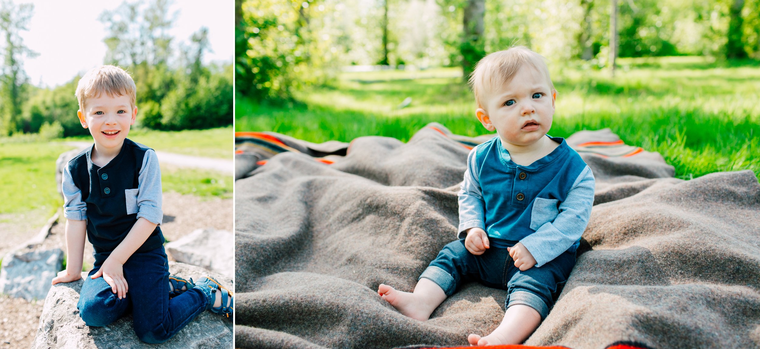 Bellingham Milestone 6 Month Family Photographer Katheryn Moran 