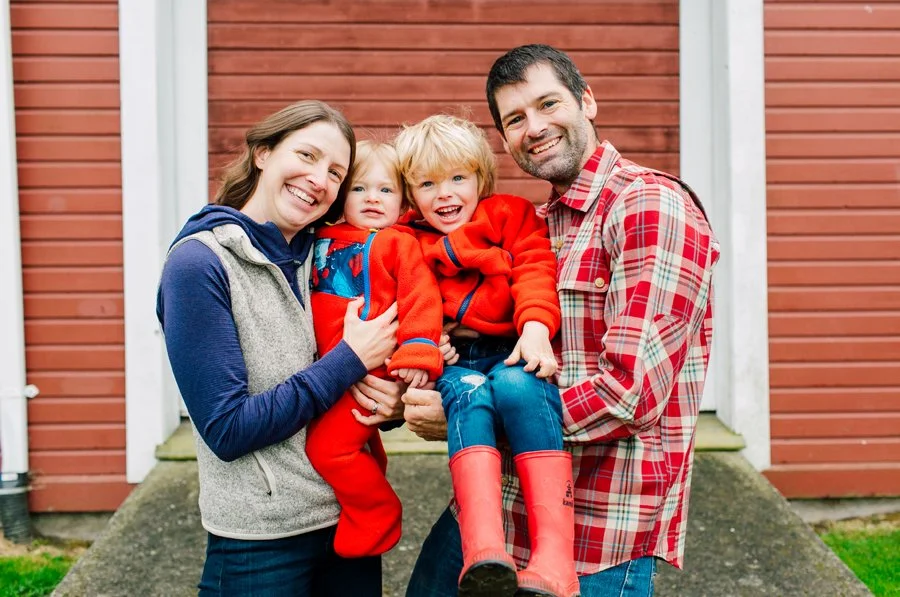 Bellingham Milestone 6 Month Family Photographer Katheryn Moran 