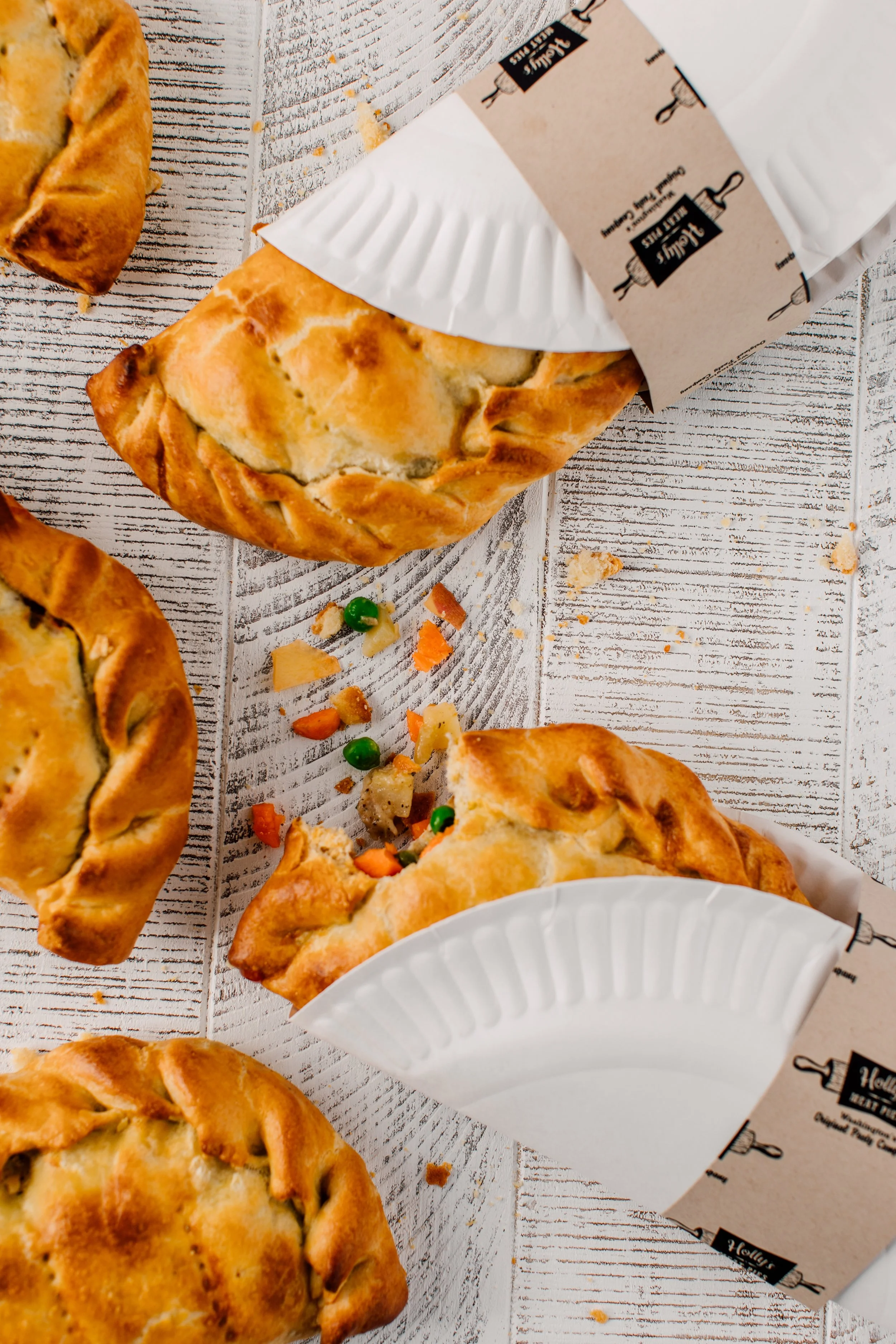 Bellingham Seattle Food Photographer Food Stylist Business Photography Katheryn Moran Holly's Meat Pies Pasty 