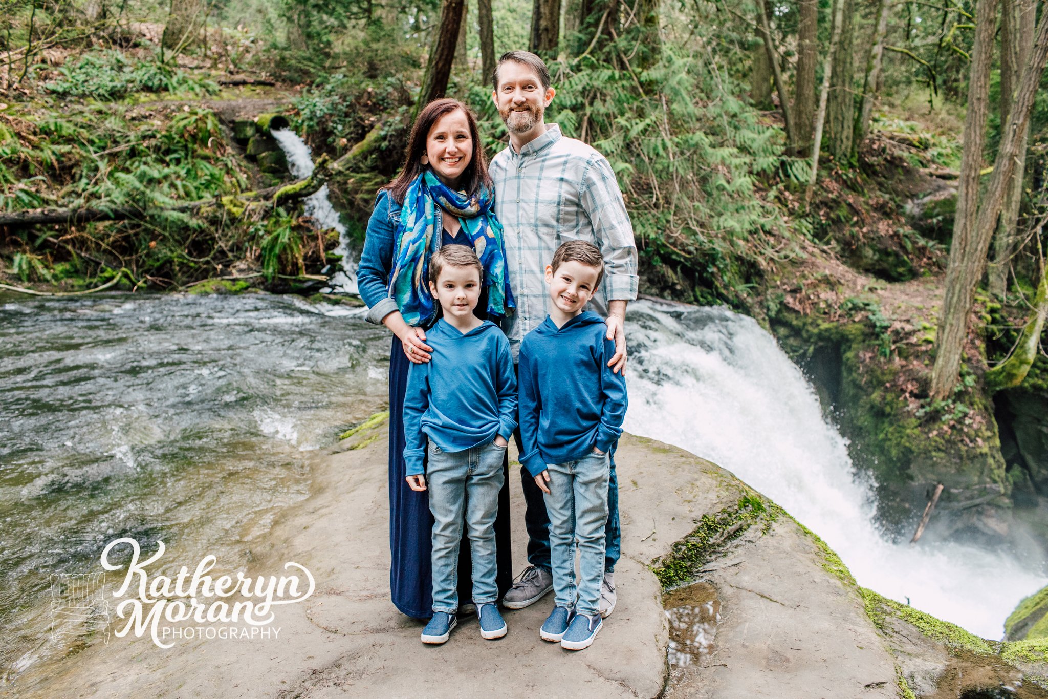 Bellingham Professional Lifestyle Photographer Katheryn Moran Engagement Family Maternity Whatcom Falls Park