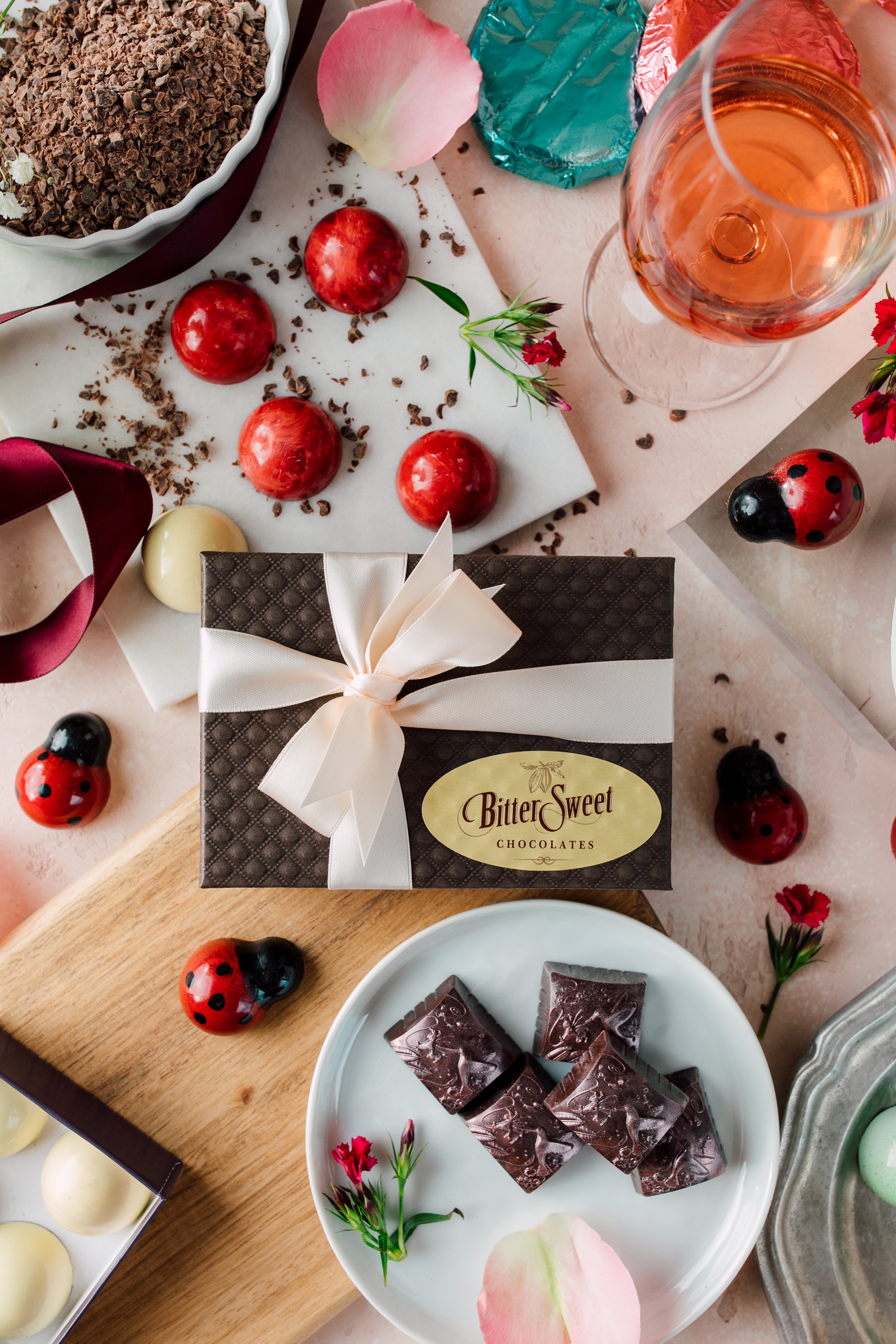 Bellingham Olympia Food Product Photographer Chocolate Truffles Studio Photography Katheryn Moran 