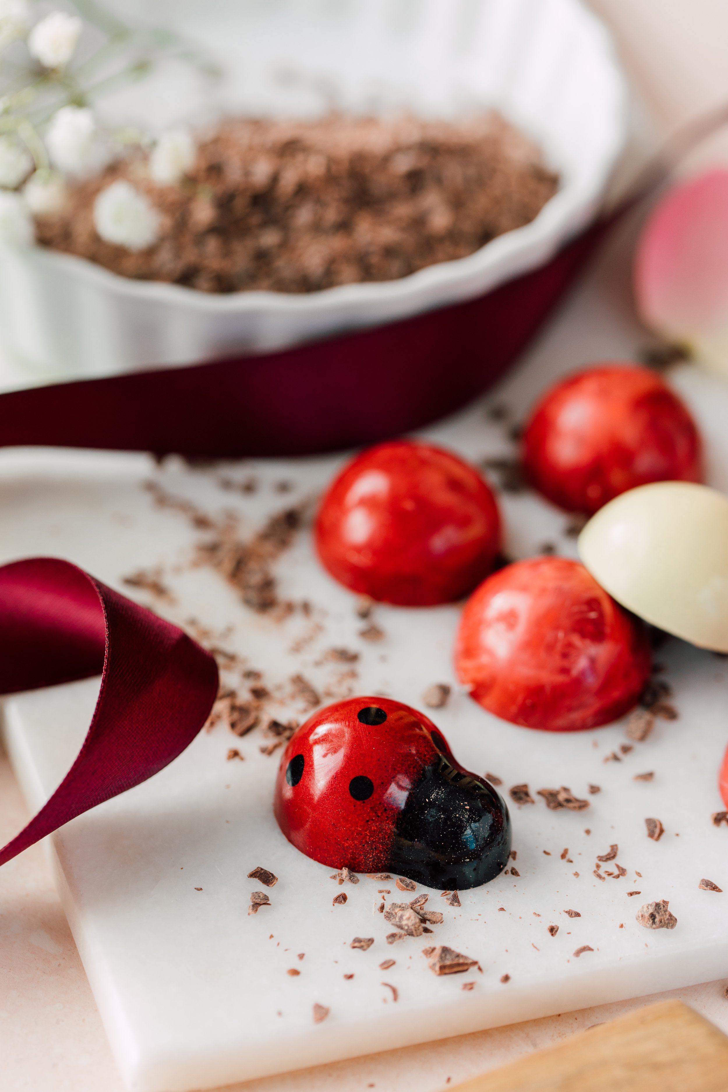 Bellingham Olympia Food Product Photographer Chocolate Truffles Studio Photography Katheryn Moran 