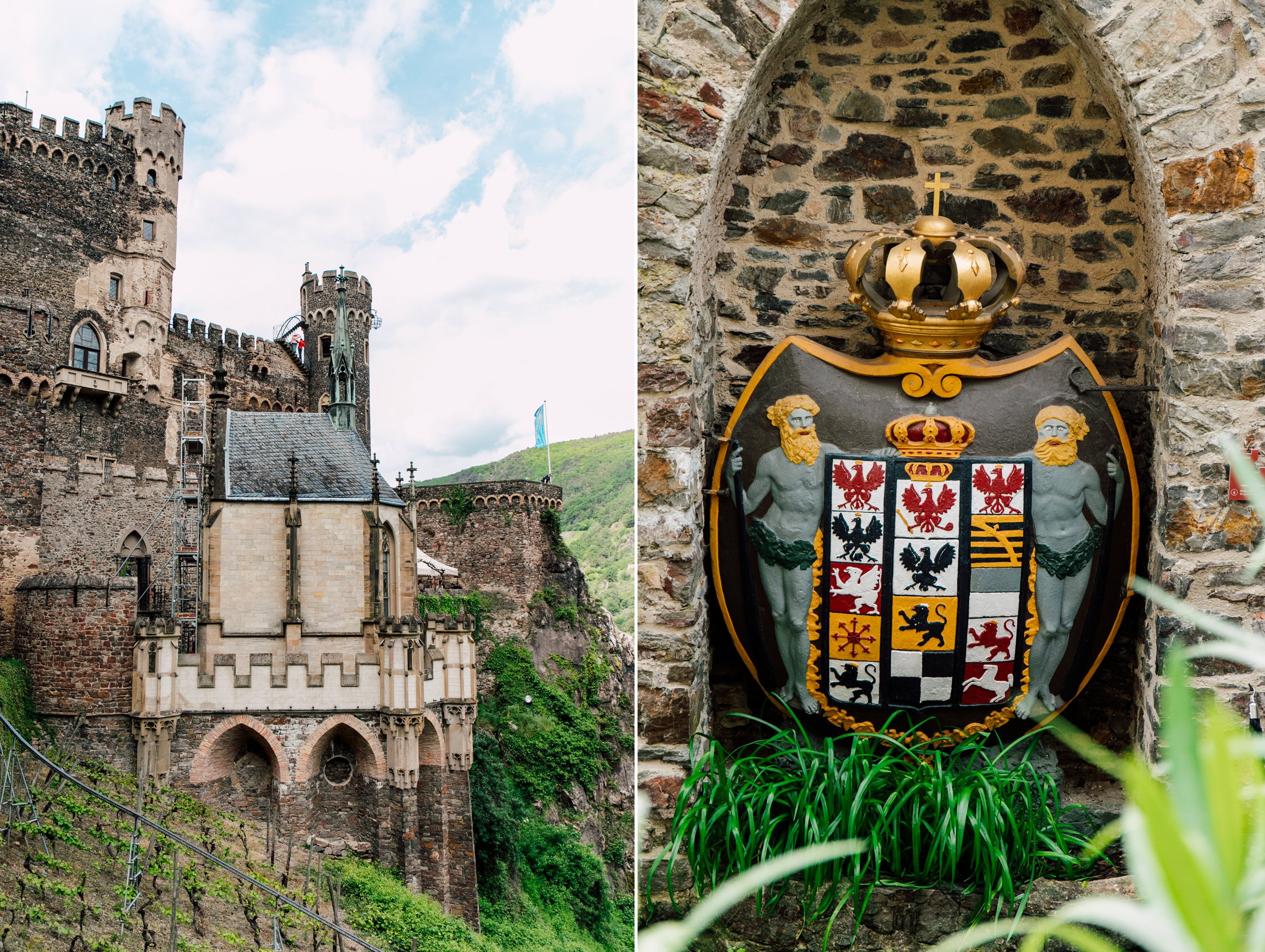 German Castle Travel Photographer Katheryn Moran Rheinstein Castle Rhine River