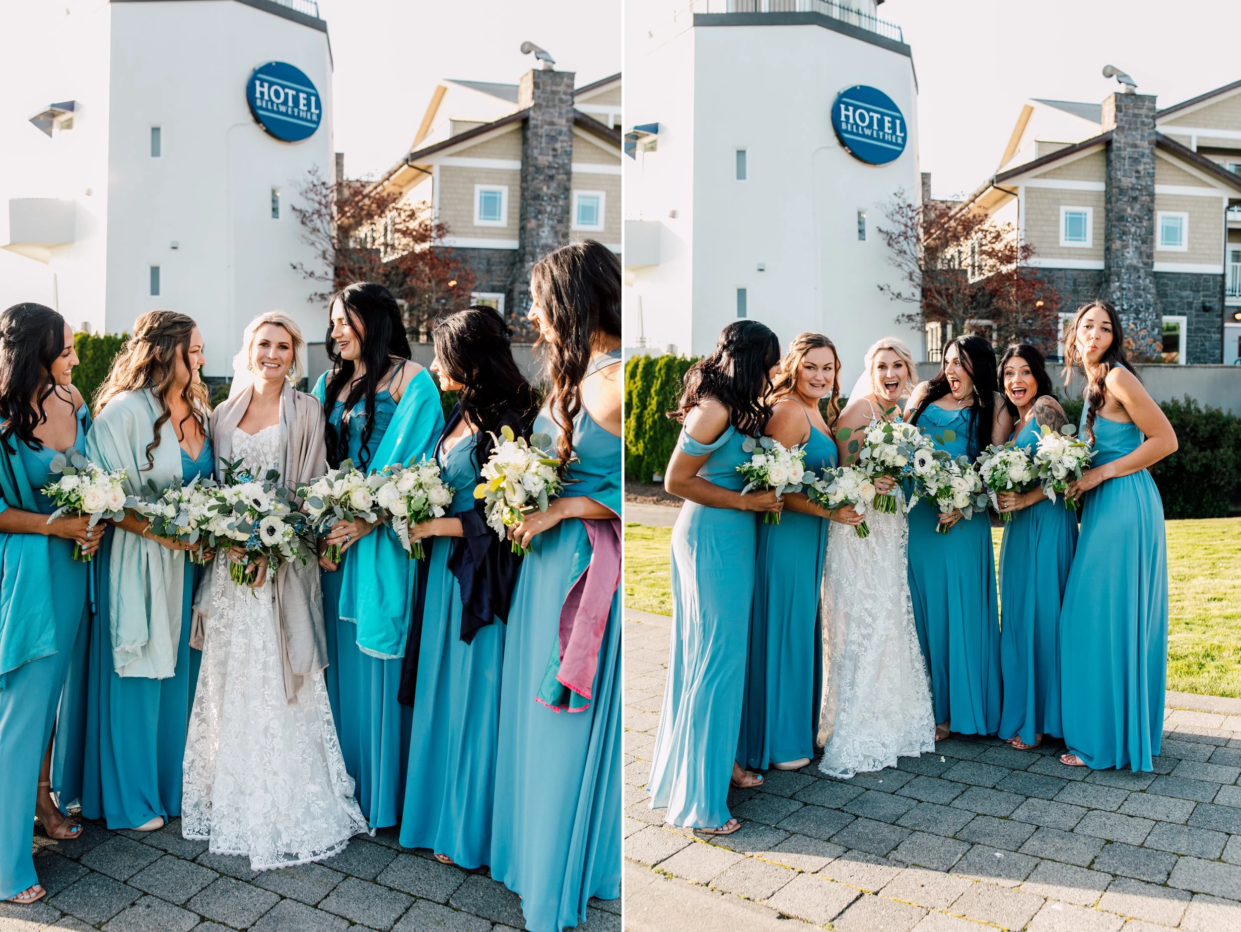 Bellingham Professional Joyful Colorful Wedding Photographer Katheryn Moran Bellwether Hotel Authentic Celebration Photography