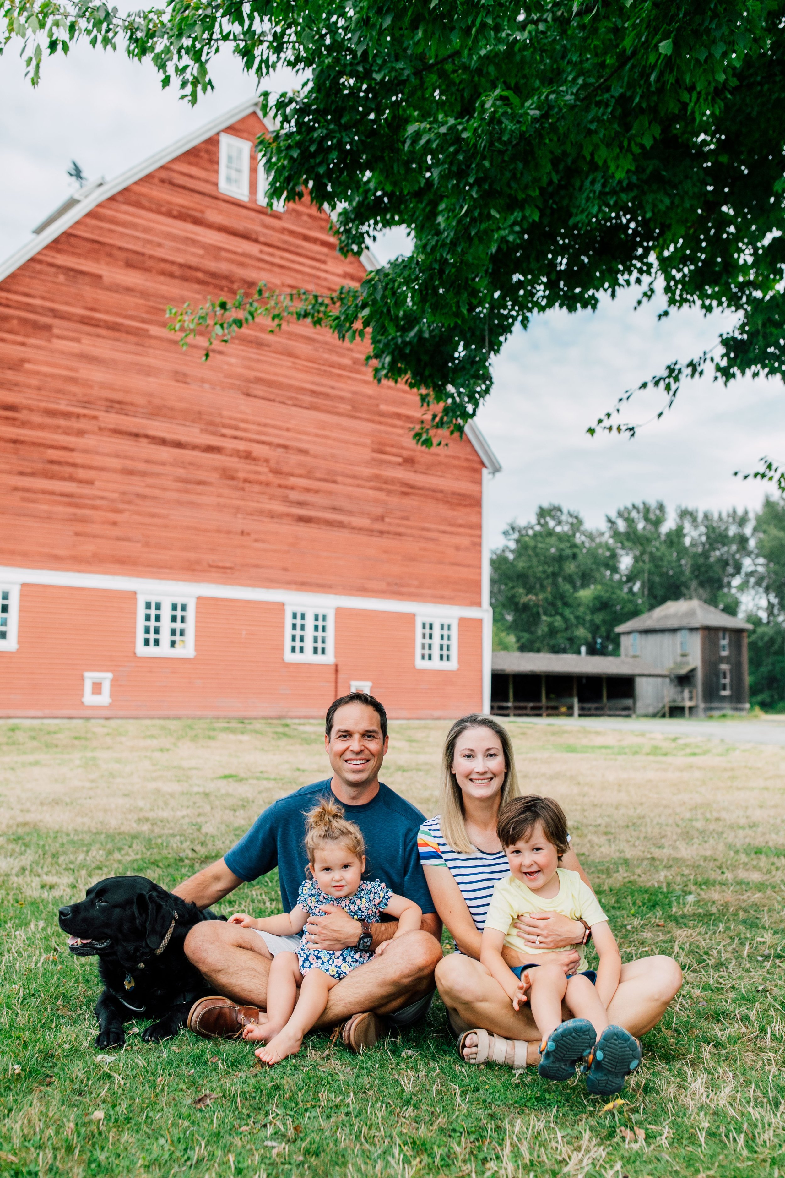 bellingham ferndale professional family photographer katheryn moran hovander park summer