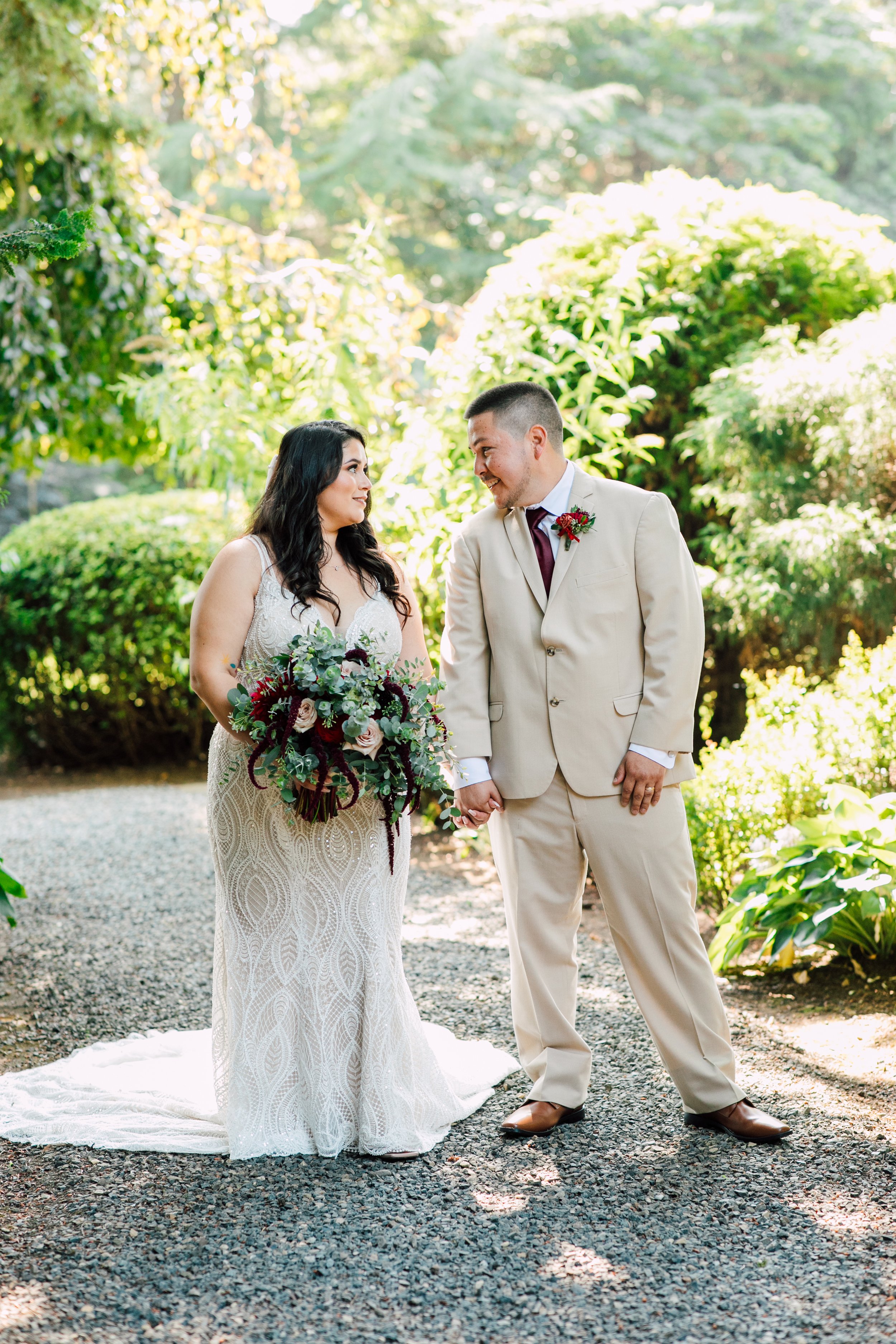 bellingham wedding photographer katheryn moran evergreen gardens olivia sean