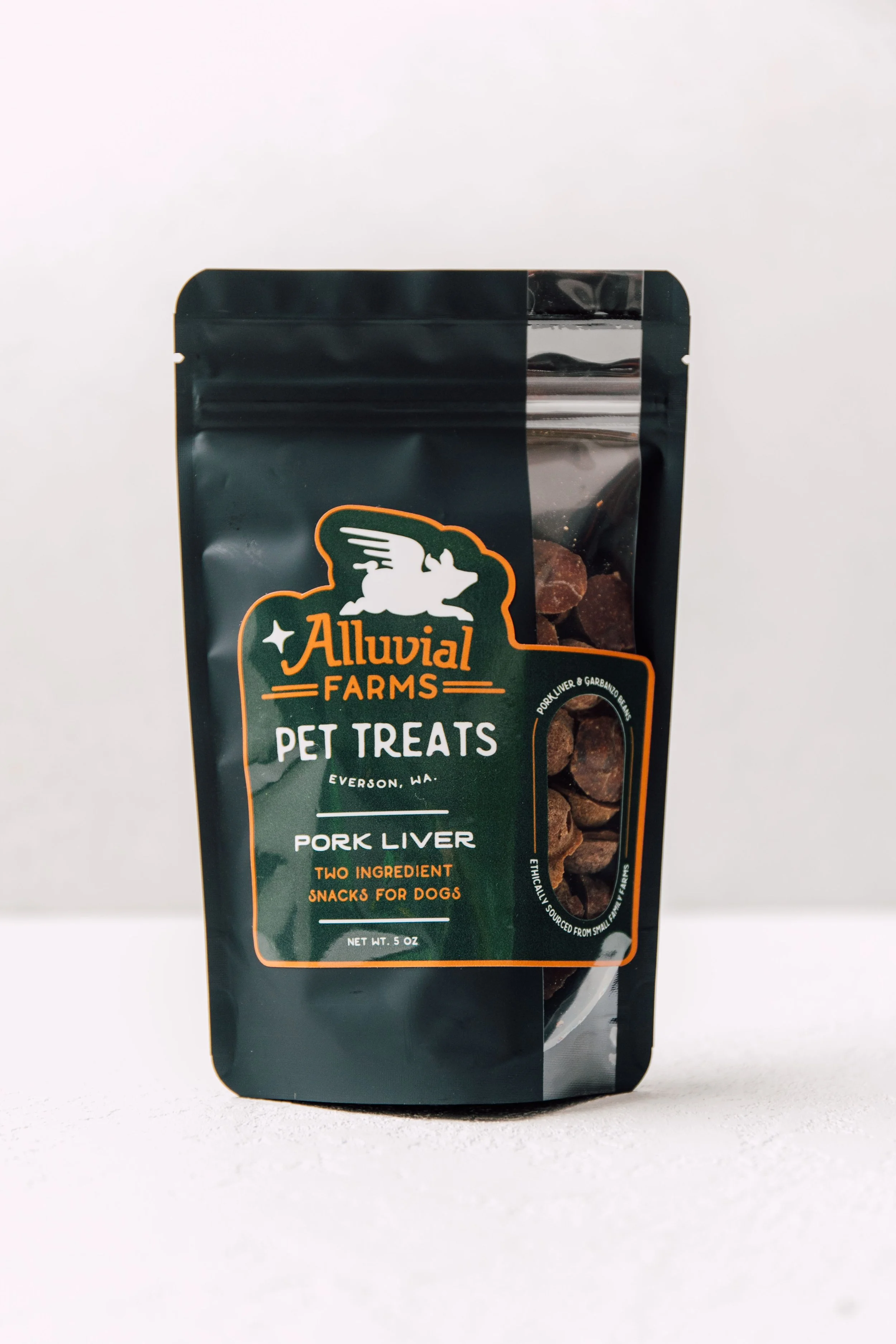 CLIENT SPOTLIGHT Alluvial Farm Pet Treats, Bellingham Product
