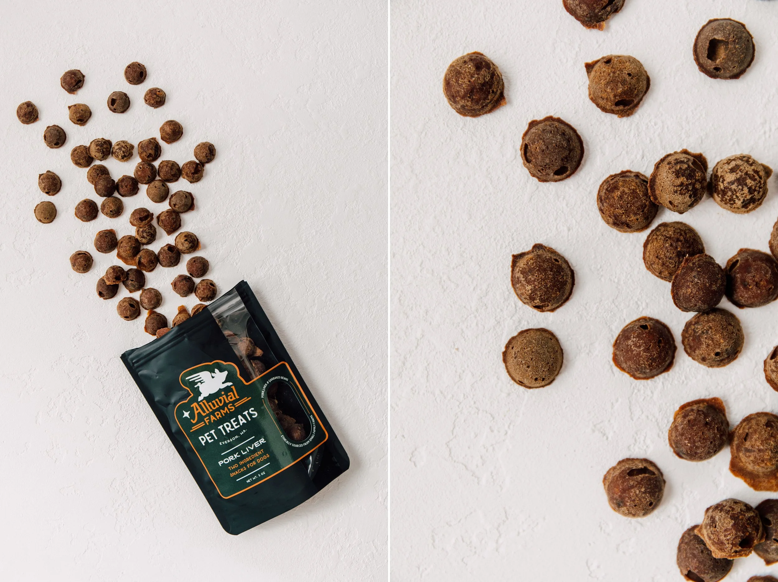 CLIENT SPOTLIGHT Alluvial Farm Pet Treats, Bellingham Product