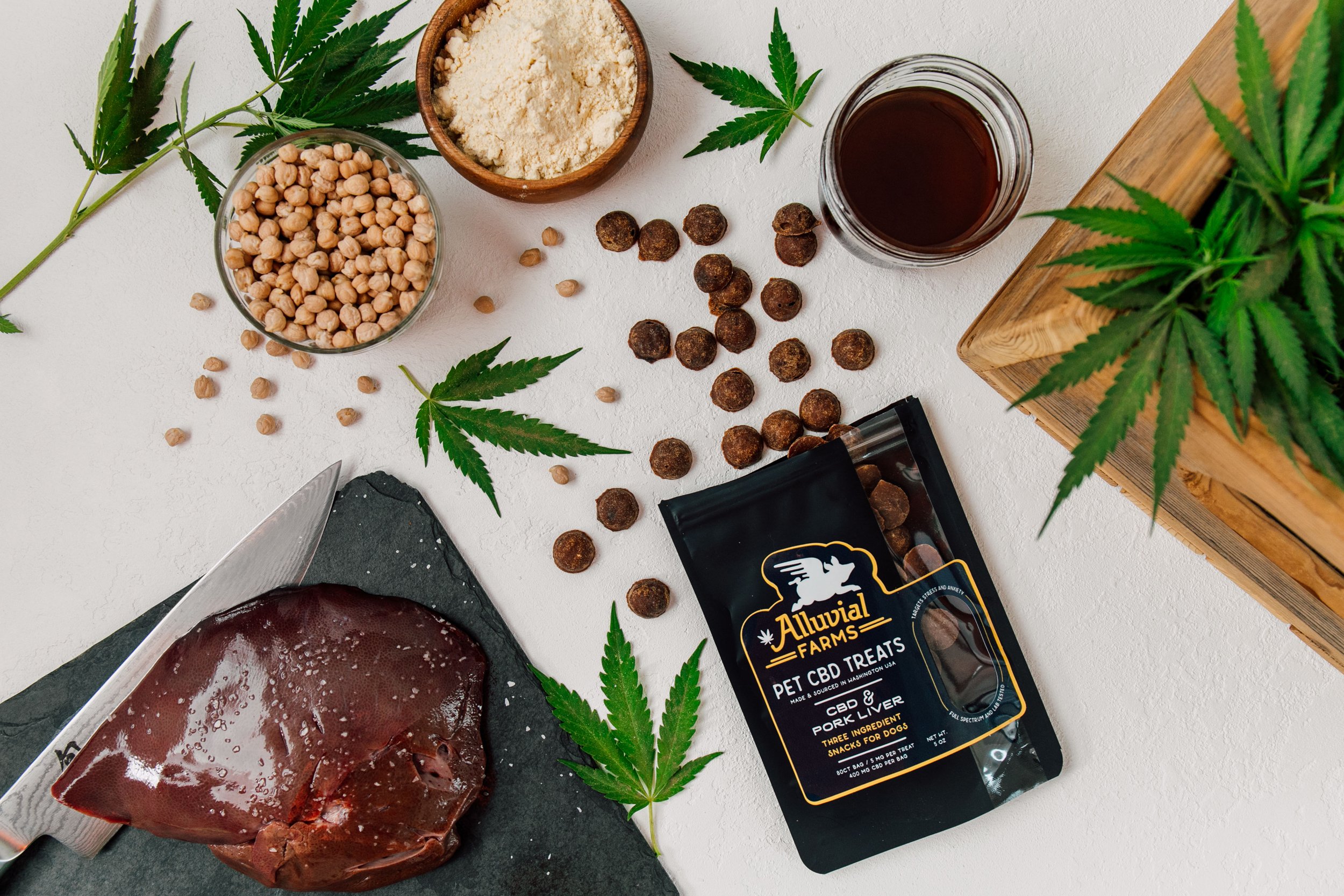 CLIENT SPOTLIGHT Alluvial Farm Pet Treats, Bellingham Product