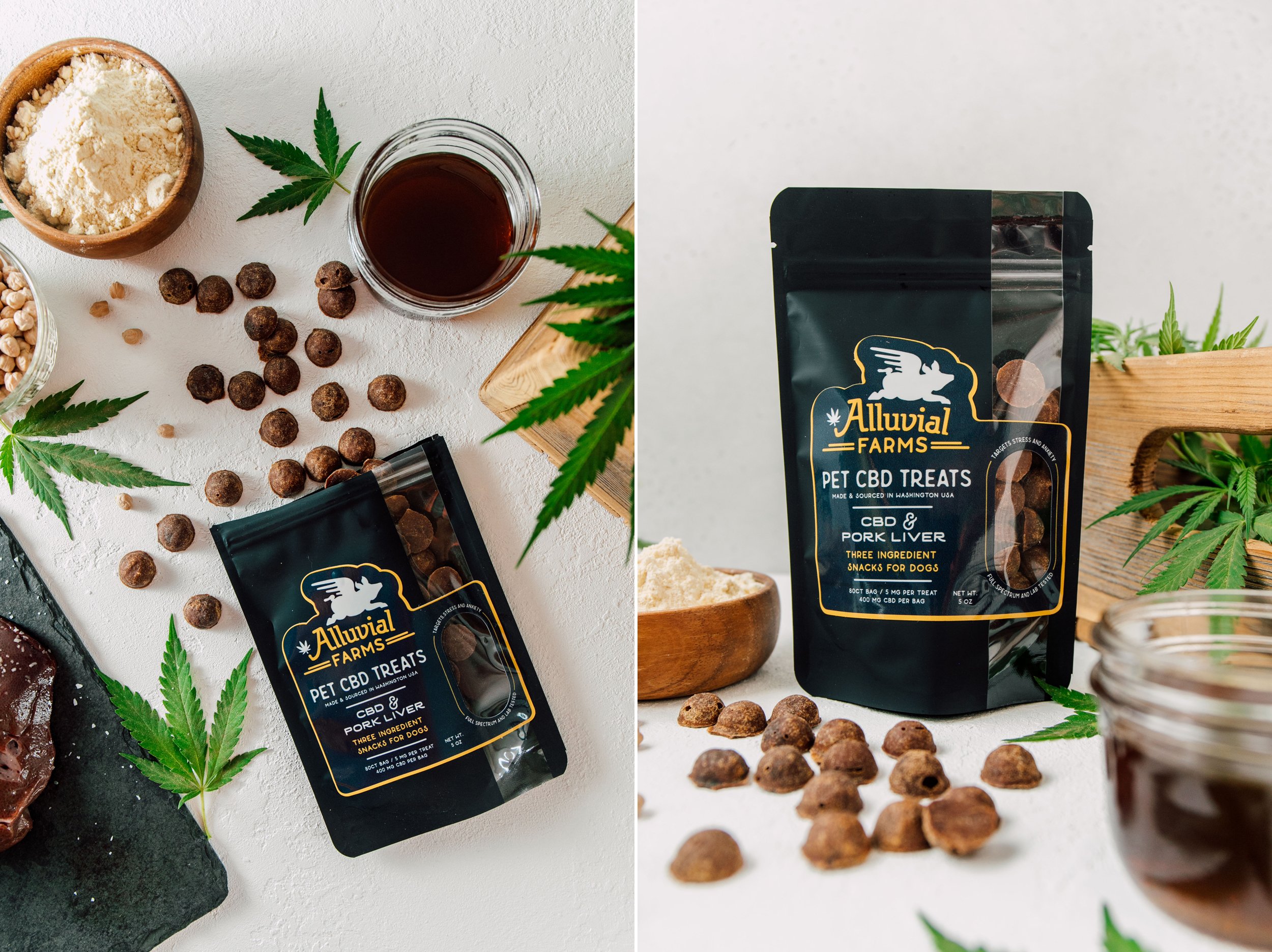 CLIENT SPOTLIGHT Alluvial Farm Pet Treats, Bellingham Product