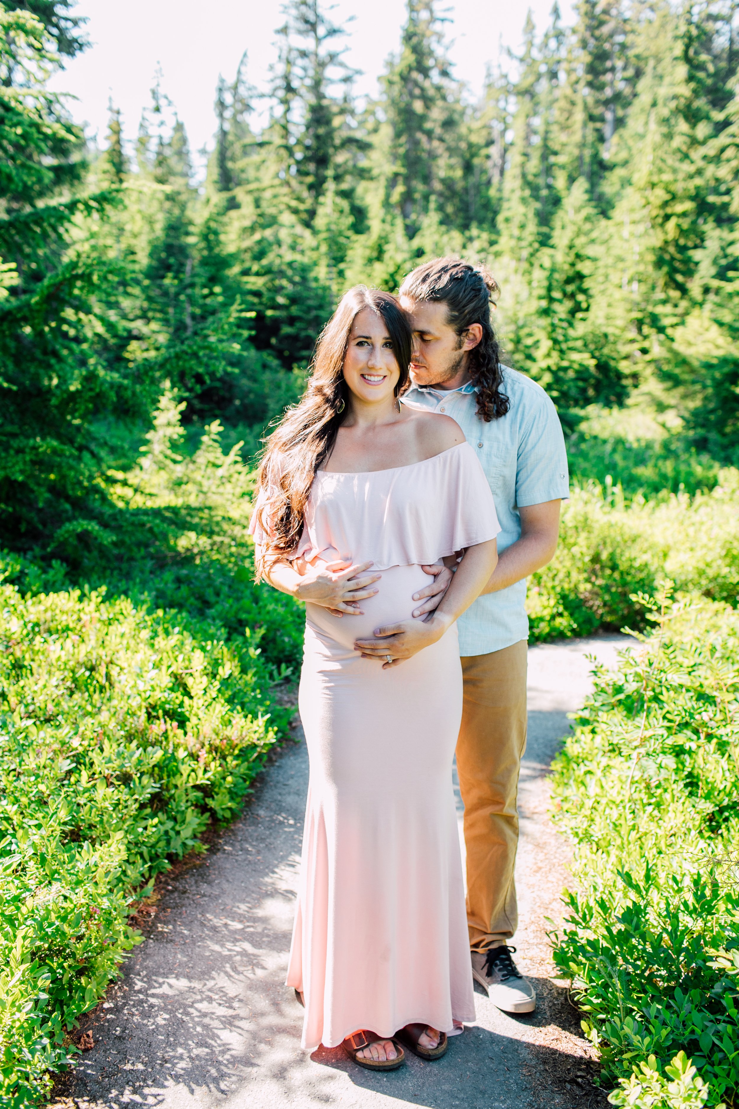 Bellingham Lifestyle Adventure Maternity Photographer Katheryn Moran Mount Baker Picture Lake Baby Bump