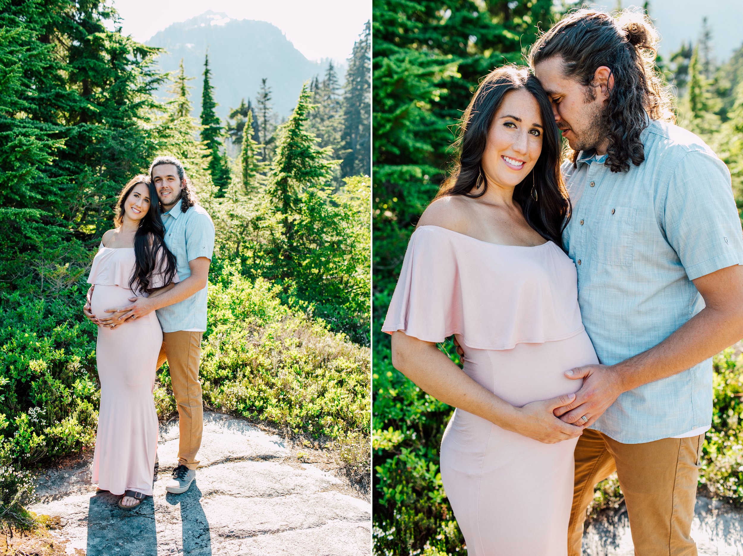 Bellingham Lifestyle Adventure Maternity Photographer Katheryn Moran Mount Baker Picture Lake Baby Bump