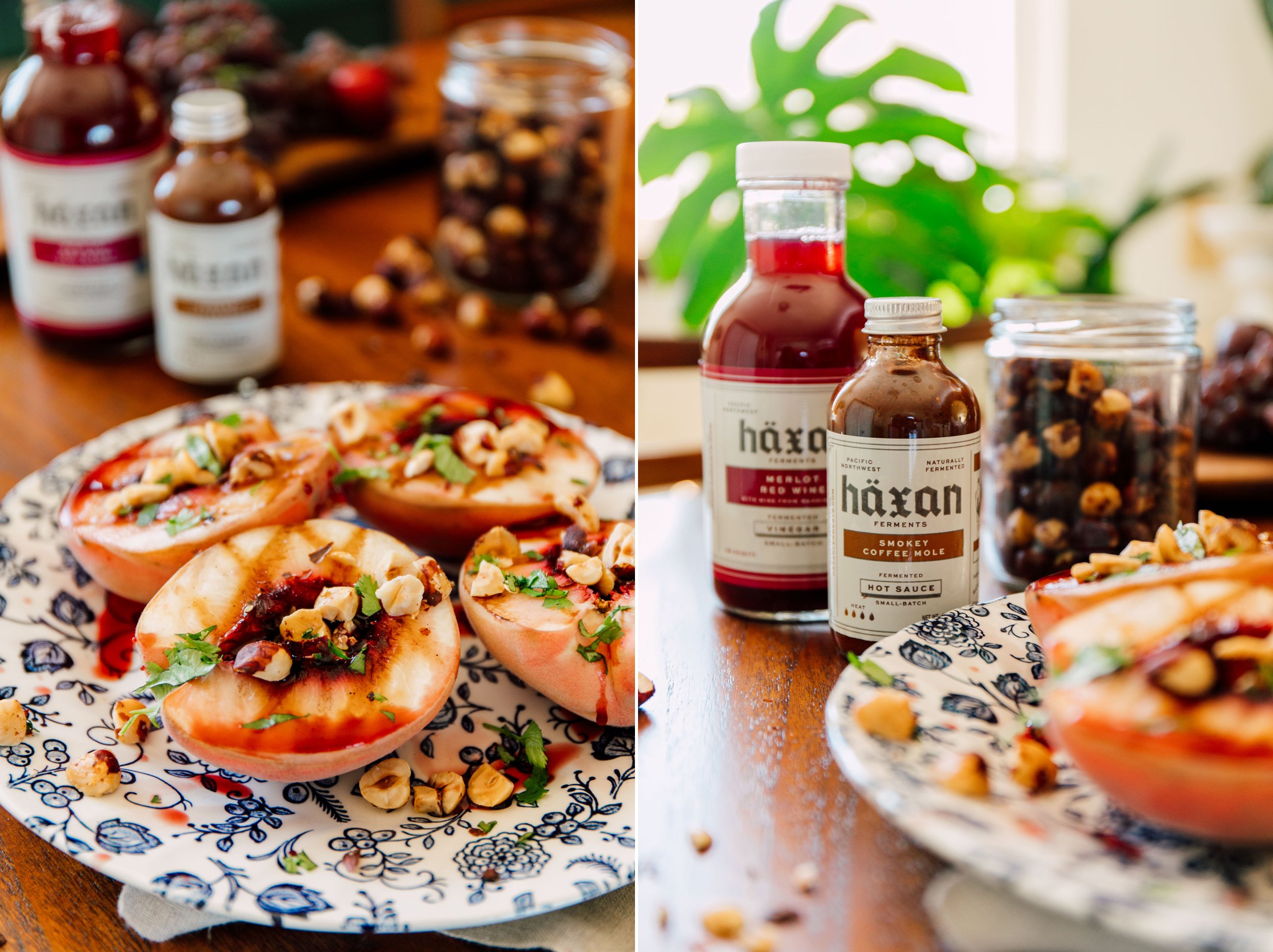 Bellingham Seattle Food Product Photographer Hot Sauce Cottage Core Styling Katheryn Moran Photography