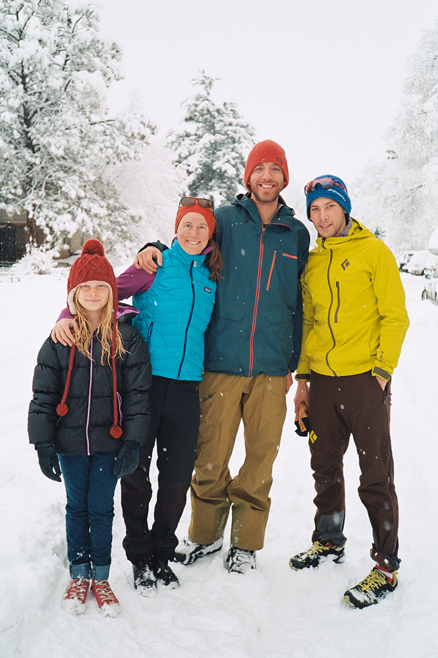 Grace, Sarah, Carl, and Joe.