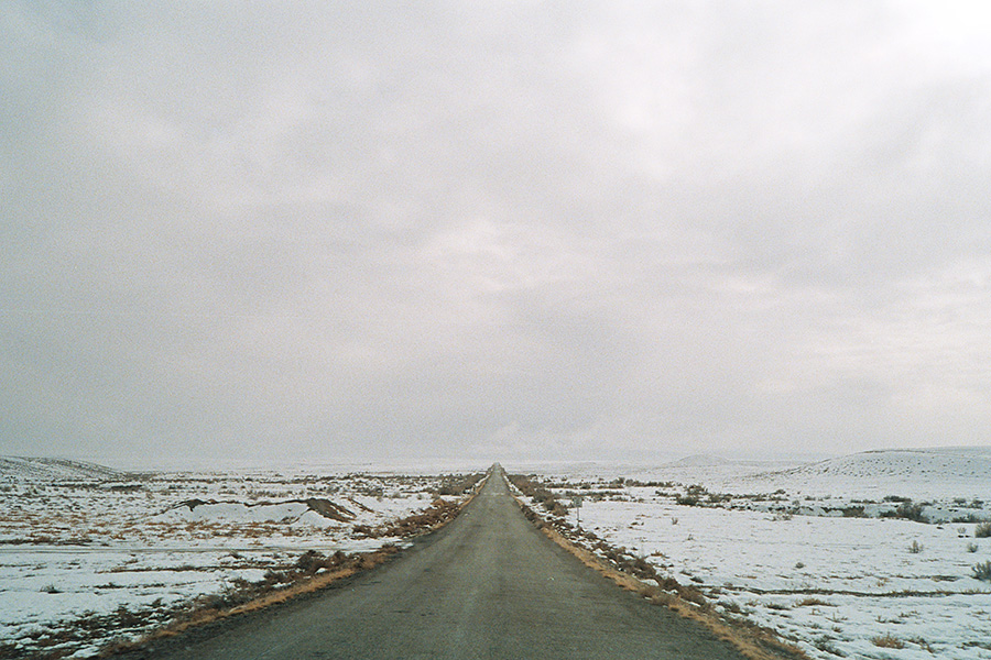 The road to Moab, UT.