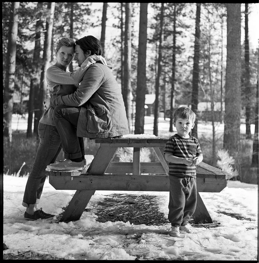 The Chans - The Inception of the Visitor Portraits - Photographed on a Hasselblad 500CM with a 80mm f2.8 lens on TRI-X film.