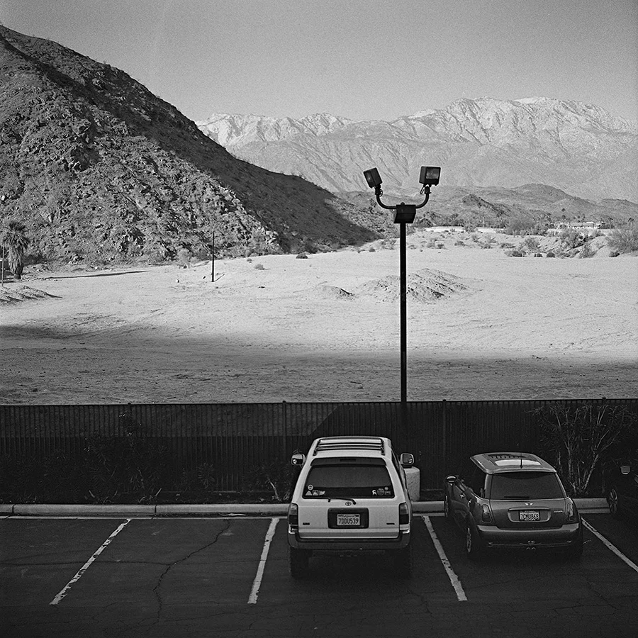 ^ Morning view on January 1st 2015. Cathedral City, CA