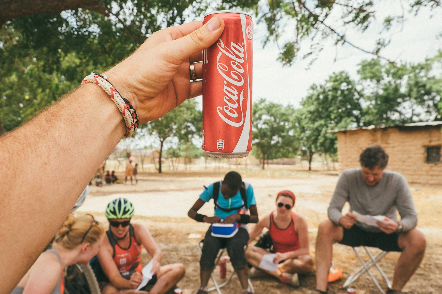 ^ I don't normally drink soda, but when I do it's the heavenly nectar of pure sugar coca-cola on a lunch break in the middle of a toasty ride.