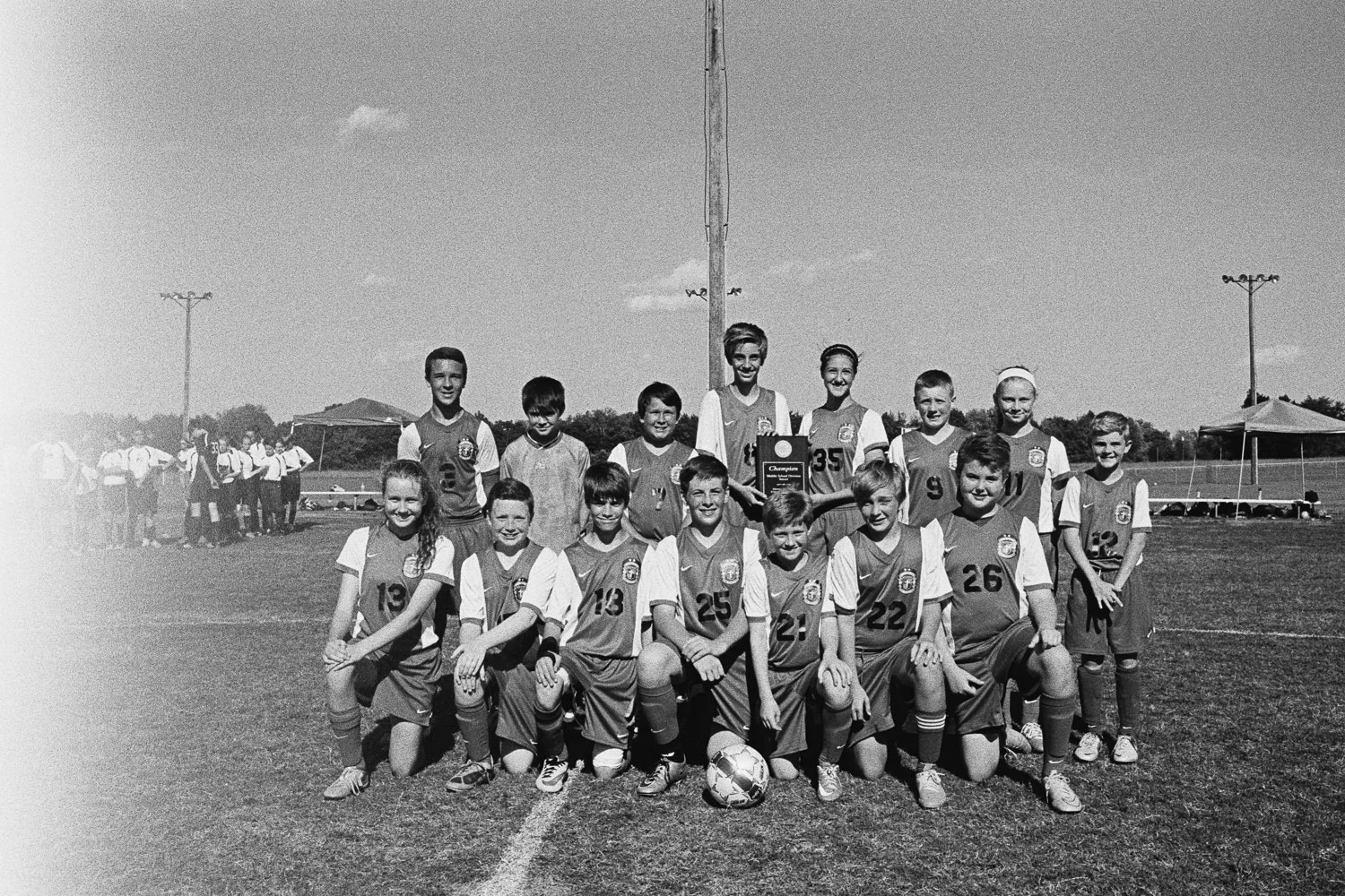 ^ Grace's homeschooled soccer team won the championship!