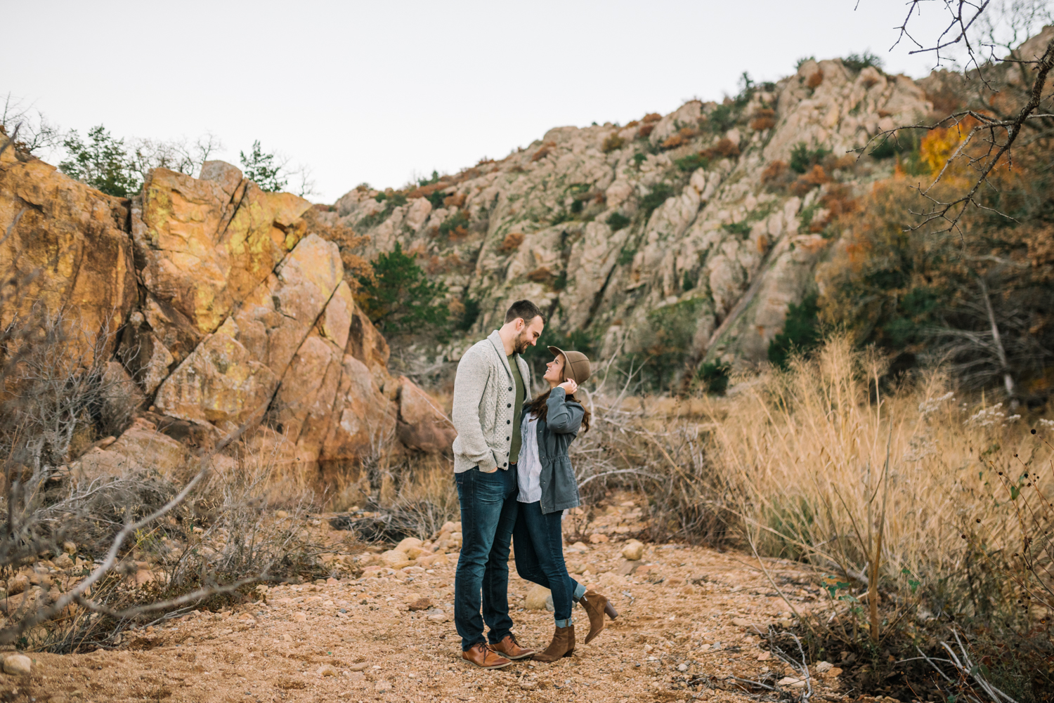 Wichita Mountains Wildlife Refuge-Oklahoma Engagement Photography-Wichita Mountains Portraits-Wichita Mountains Engagement-Neal Dieker-148.jpg