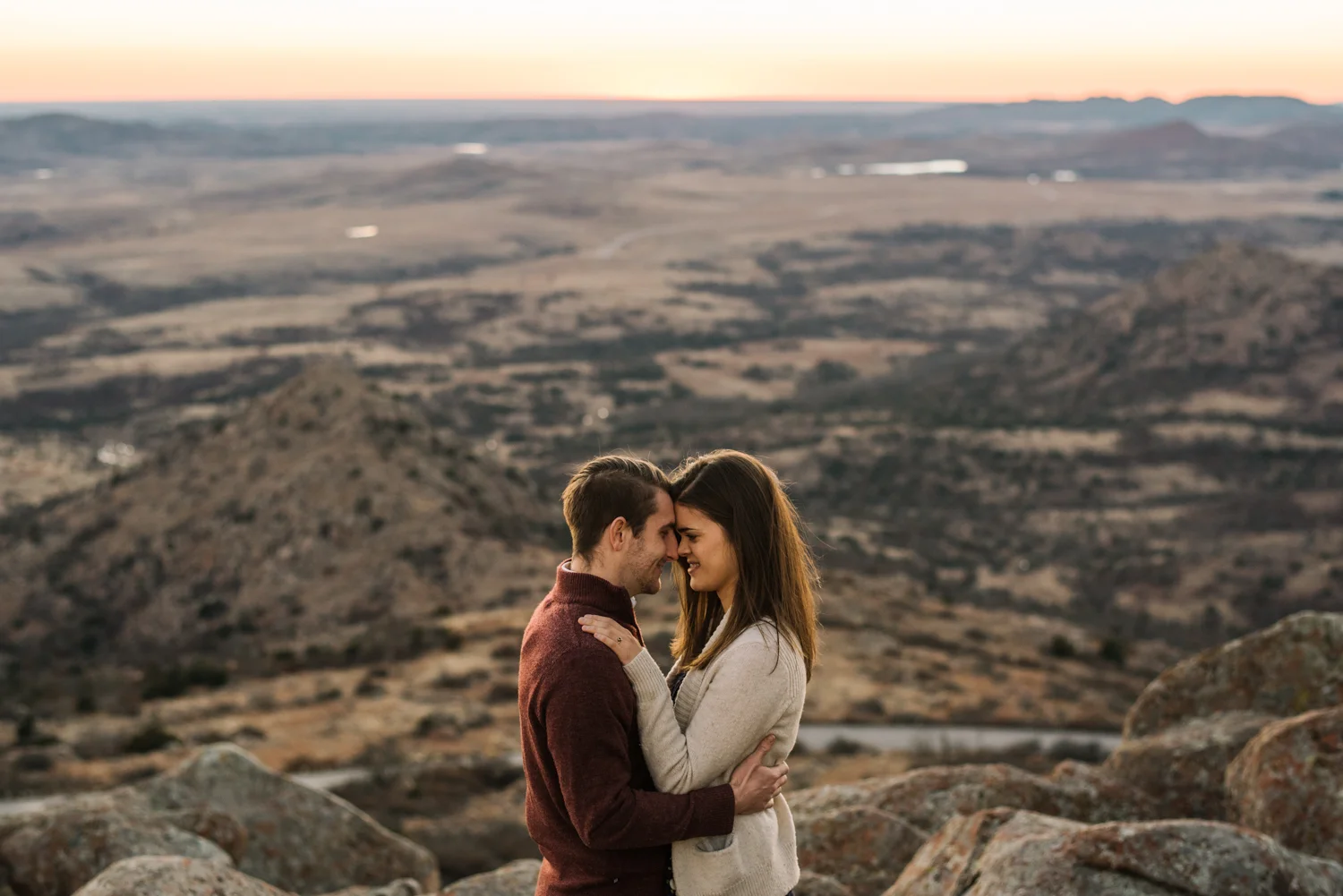 Wichita Kansas Engagement Photographer-Oklahoma Photographer-Wichita Mountains-Neal Dieker-146.jpg