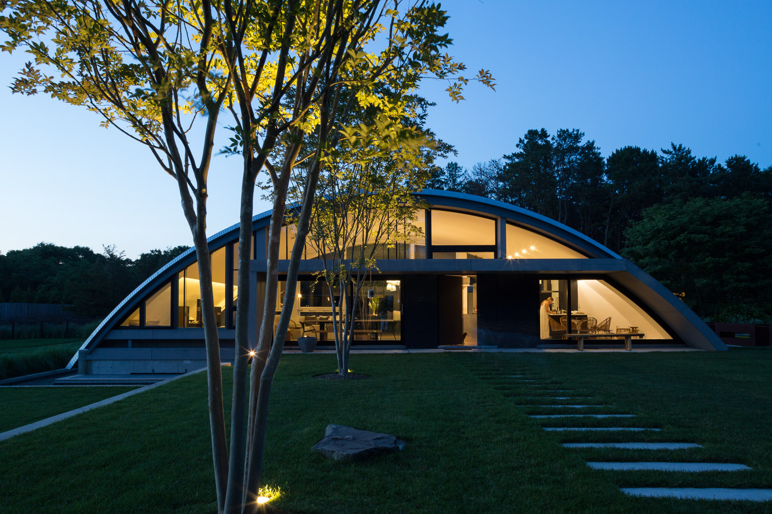 Arc House, MB Architecture, Wainscott, NY