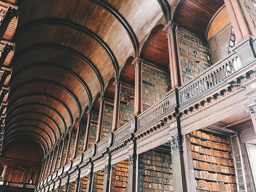 Trinity Library in Dublin