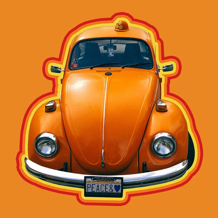 Let this VW Bug borrow my hat š¼