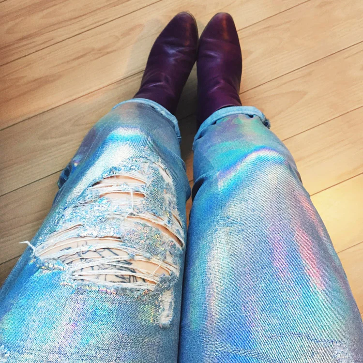 Found a pair of jeans to suit my personality