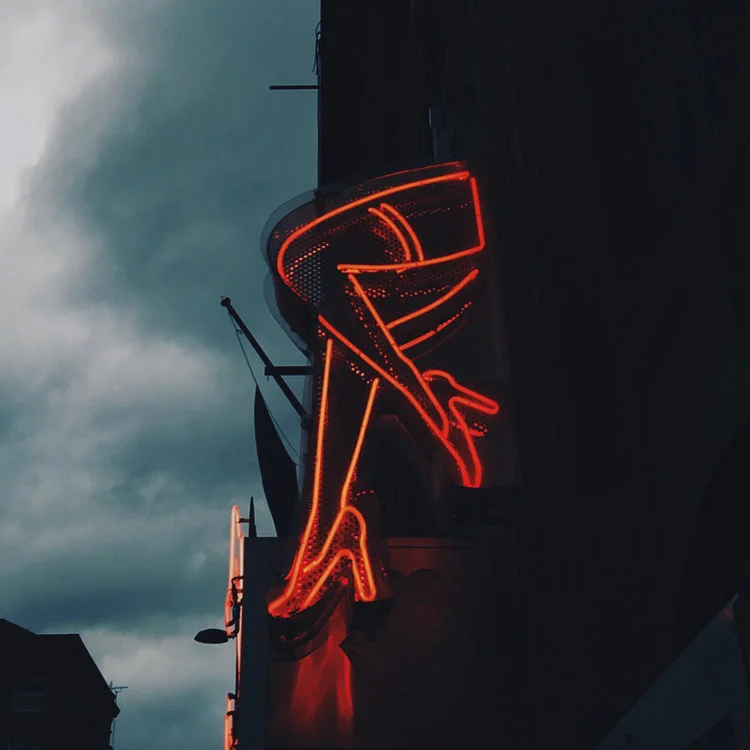 Neon legs