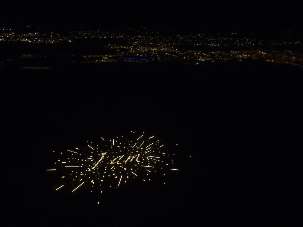 Aerial shot via David Blank for Whitewall Magazine