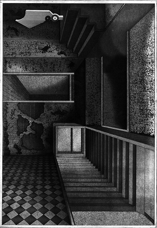 “It Doesn’t Matter” Etching 16.5”x 11.5” 2016