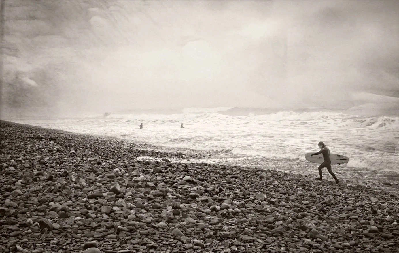 Surfing in Gower