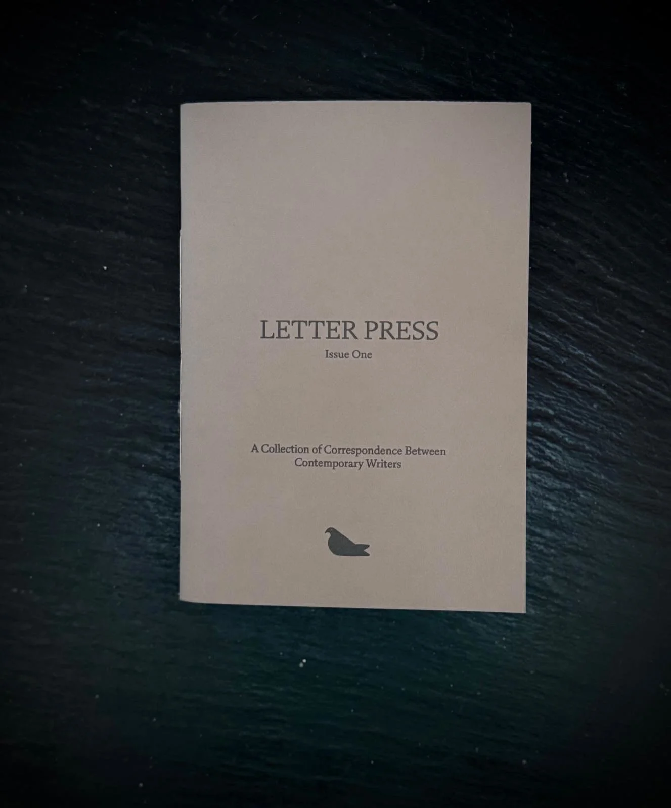 ISSUE 1 @letterpresszine has just dropped through my door. I&rsquo;m so pleased to be part of this gorgeous hand-bound, beautifully typeset zine where writers published by independent presses (poetry and short fiction) have been asked by editor @jess