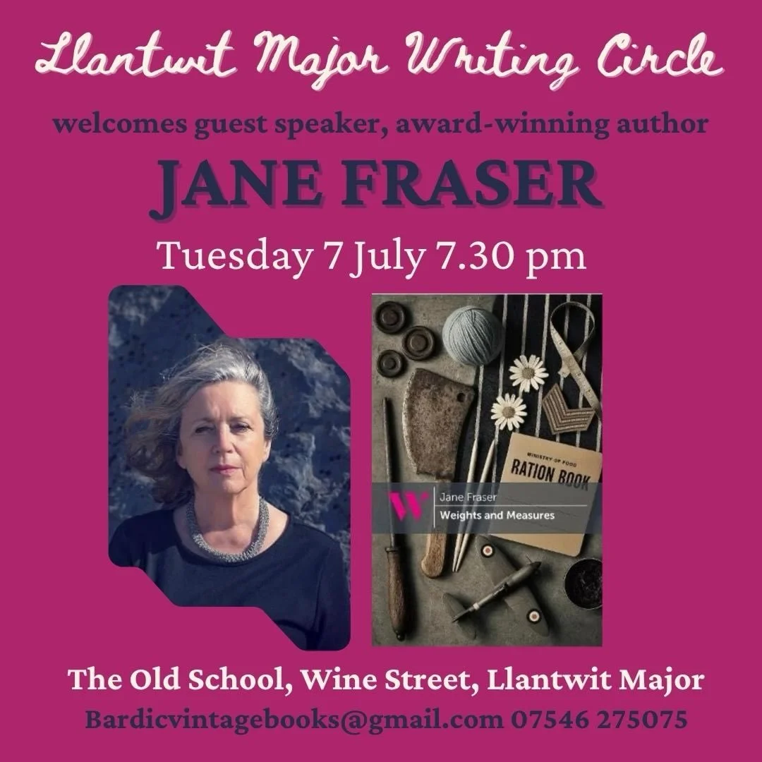 Looking forward to this on Tuesday. Hoping to meet new reading and writing friends at Llantwit Major. Thanks to Kath @bardic_books for the invite. #talkingallthingswriting #weightsandmeasures @watermarkpressbooks