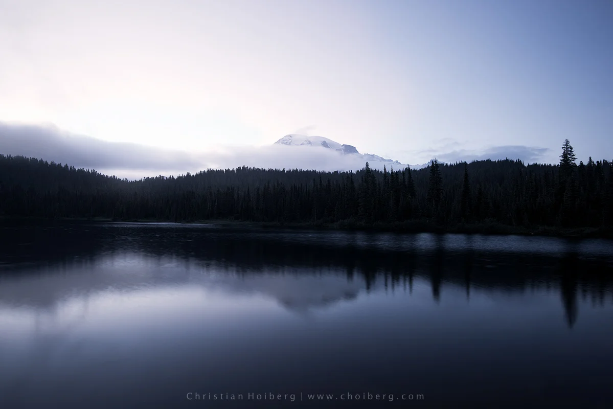 Mt Rainier Fog