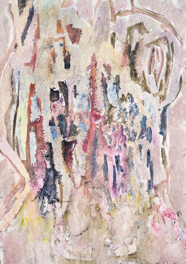 untitled, 2014. Oil on canvas, 16 x 23 inches