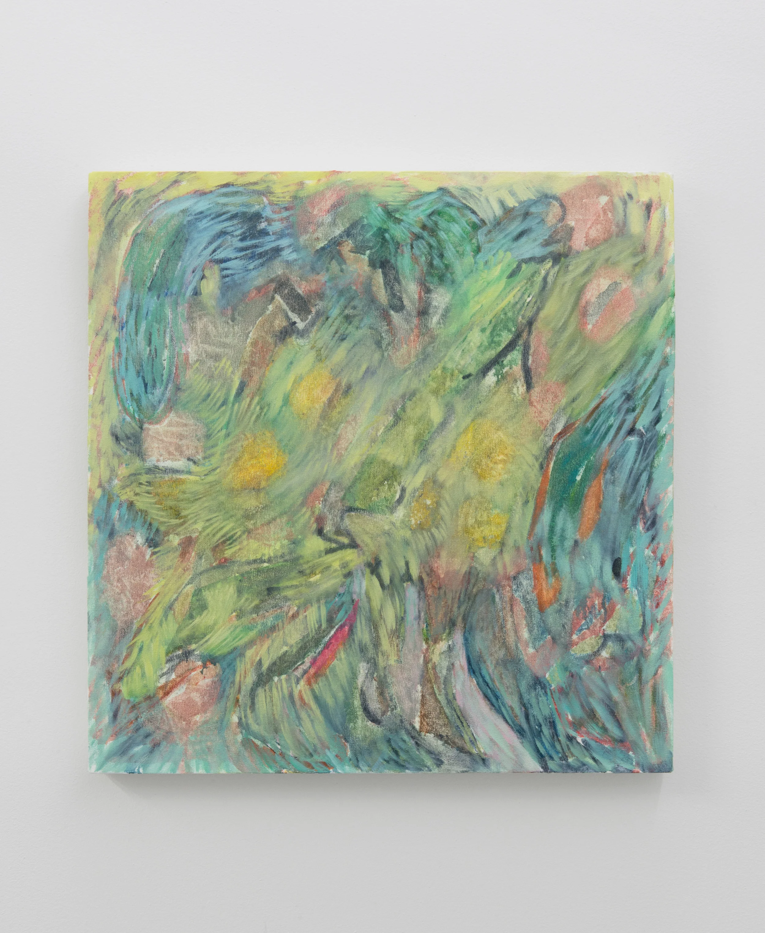 untitled, oil on canvas, 24 x 24 inches, 2016