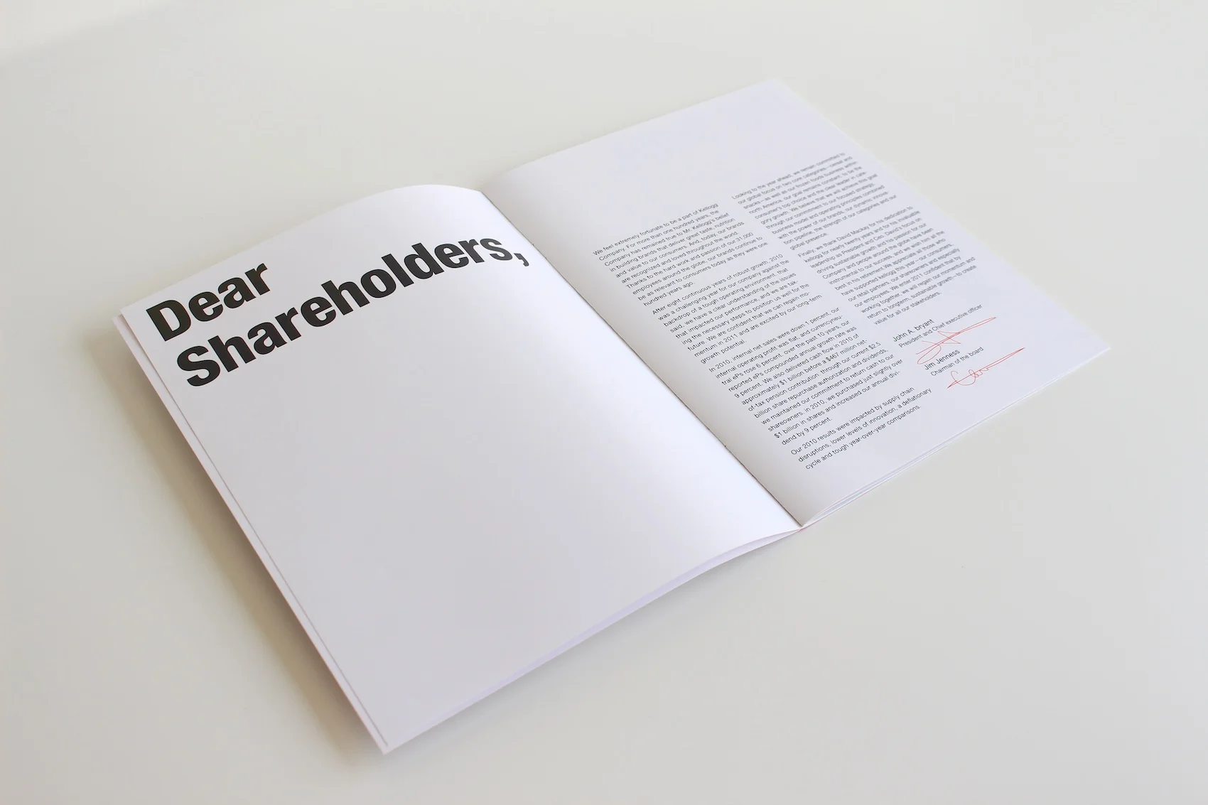 Kellogg's Annual Report