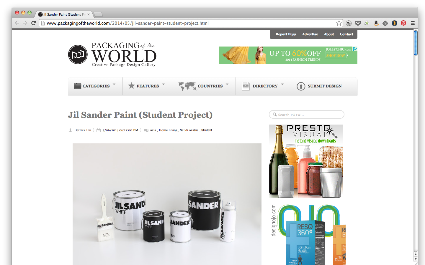 Jil Sander Paint on
