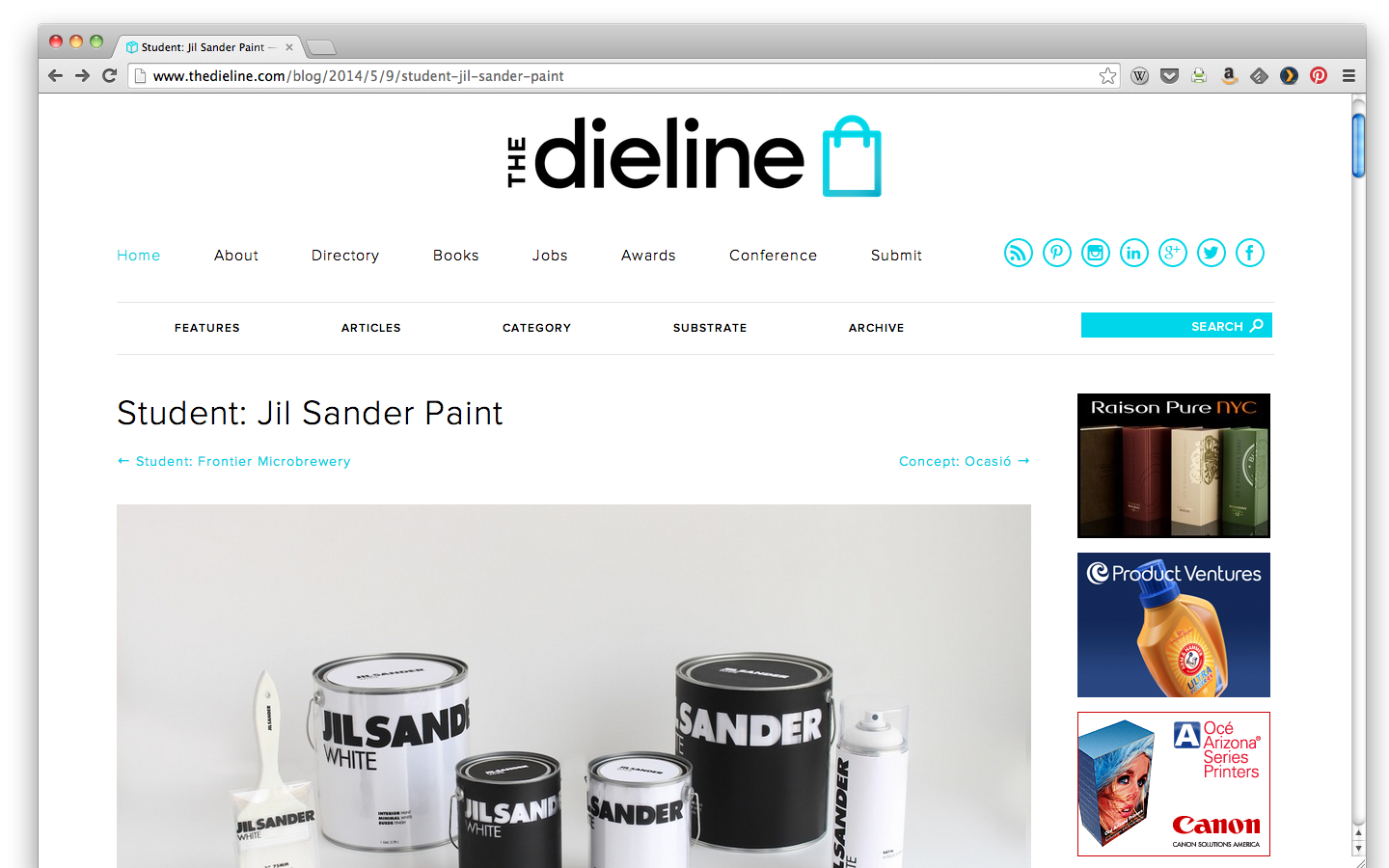 Jil Sander Paint on