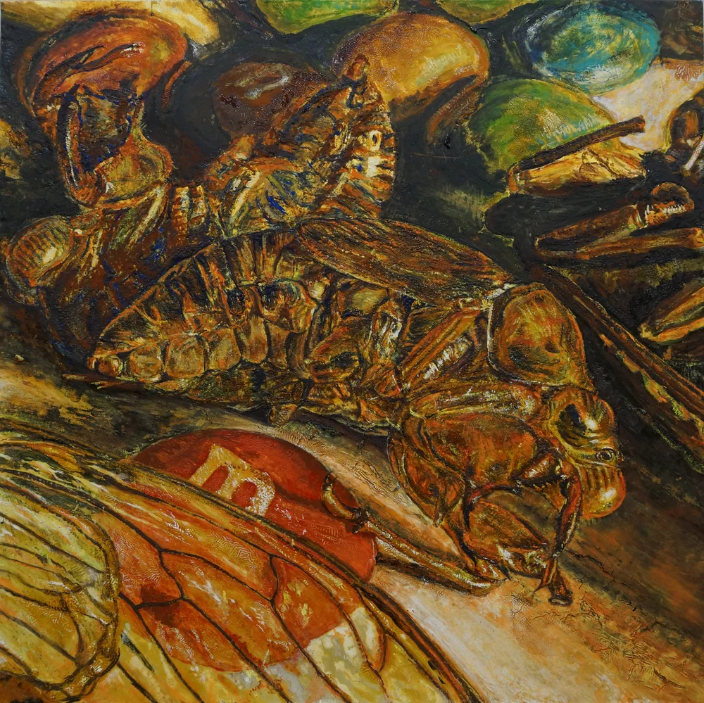 Cicadas and Sweets I / セミと飴 I