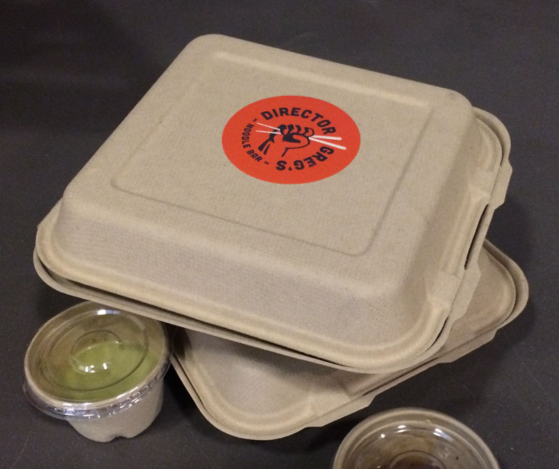 Noodle bliss, elegantly and responsibly packaged to go. You're welcome, world.