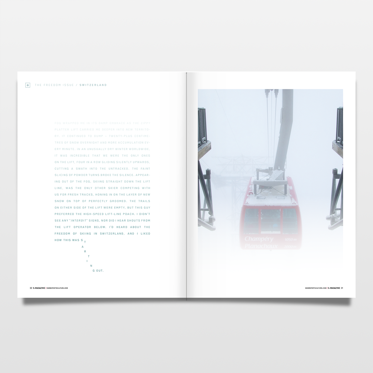 EARLY WINTER 2015 | THE FREEDOM ISSUE | ART DIRECTION & DESIGN