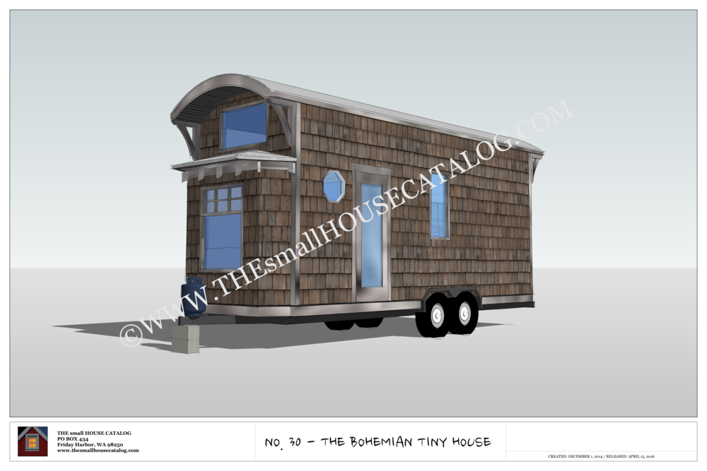 No 30 The Bohemian Tiny House On Wheels Building Plan Free Small Catalog - Diy Tiny House Plans On Wheels