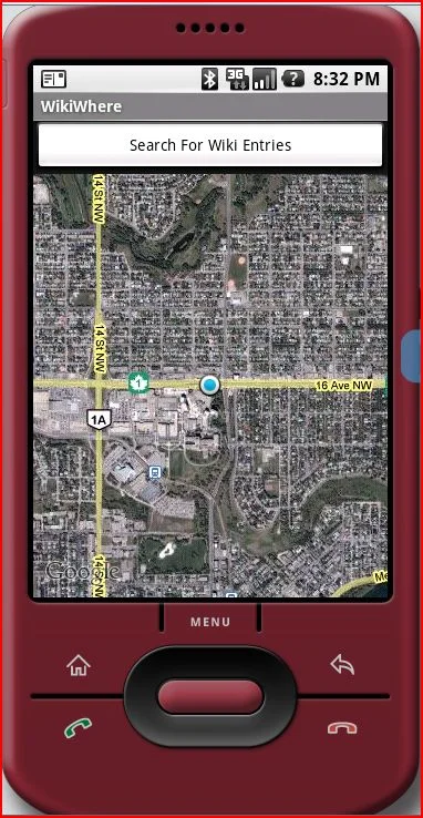 Showing My Location