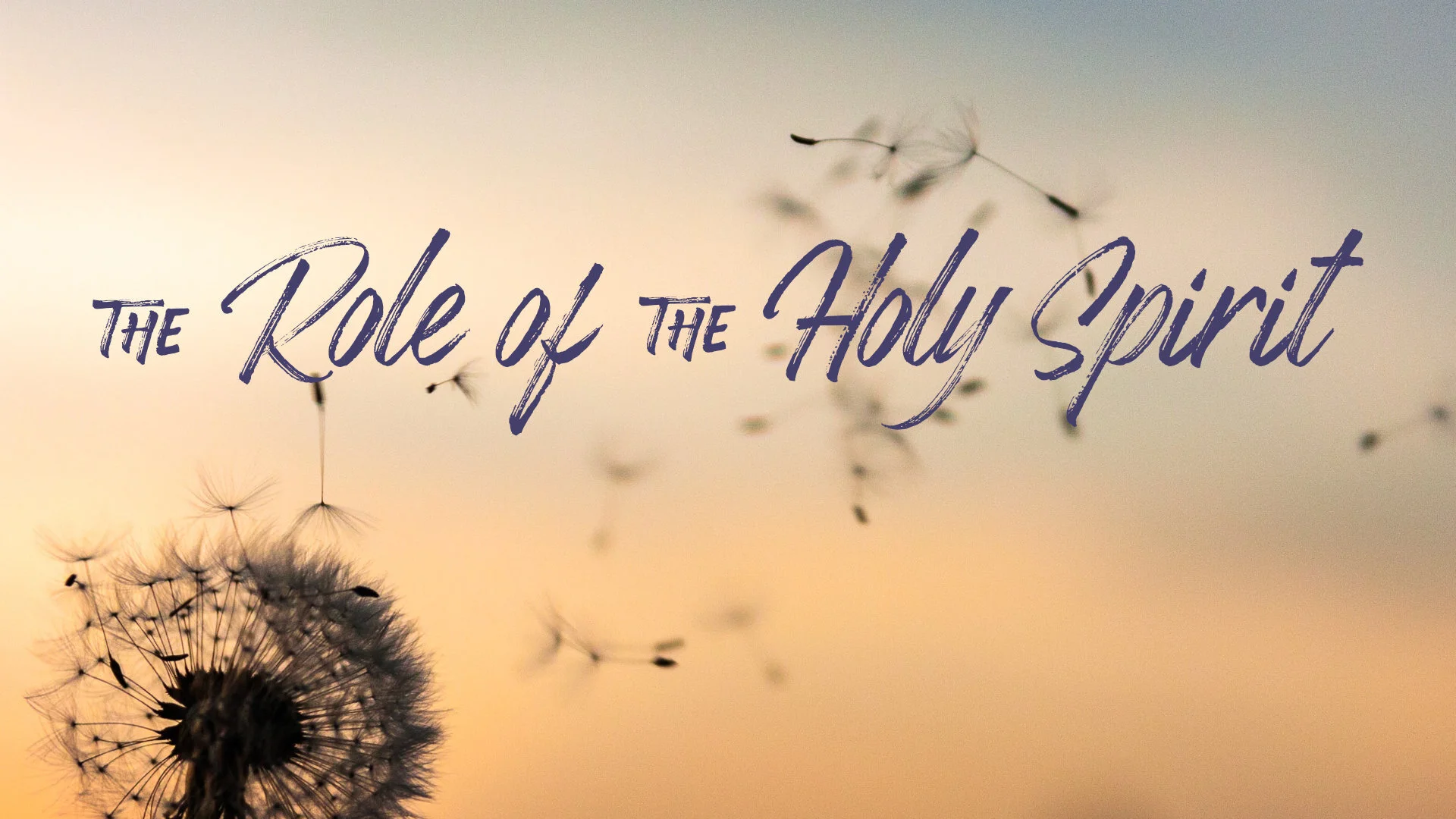 The Role of the Holy Spirit
