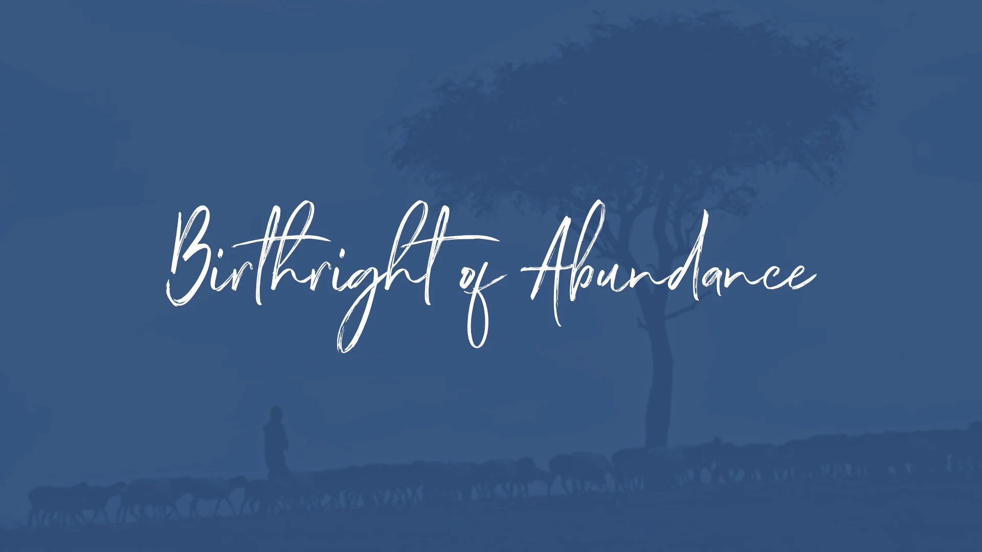 Birthright Of Abundance