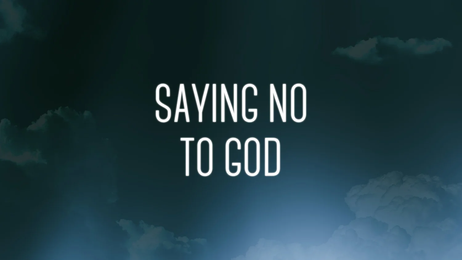 Saying No To God episode artwork